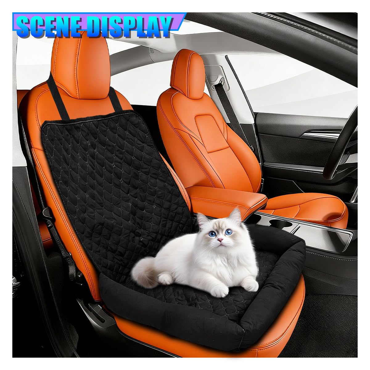 Waterproof Dog Car Booster Seat