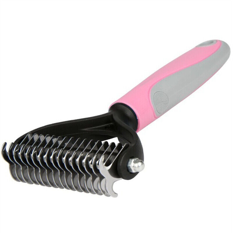 Double-Sided Deshedding & Dematting Rake