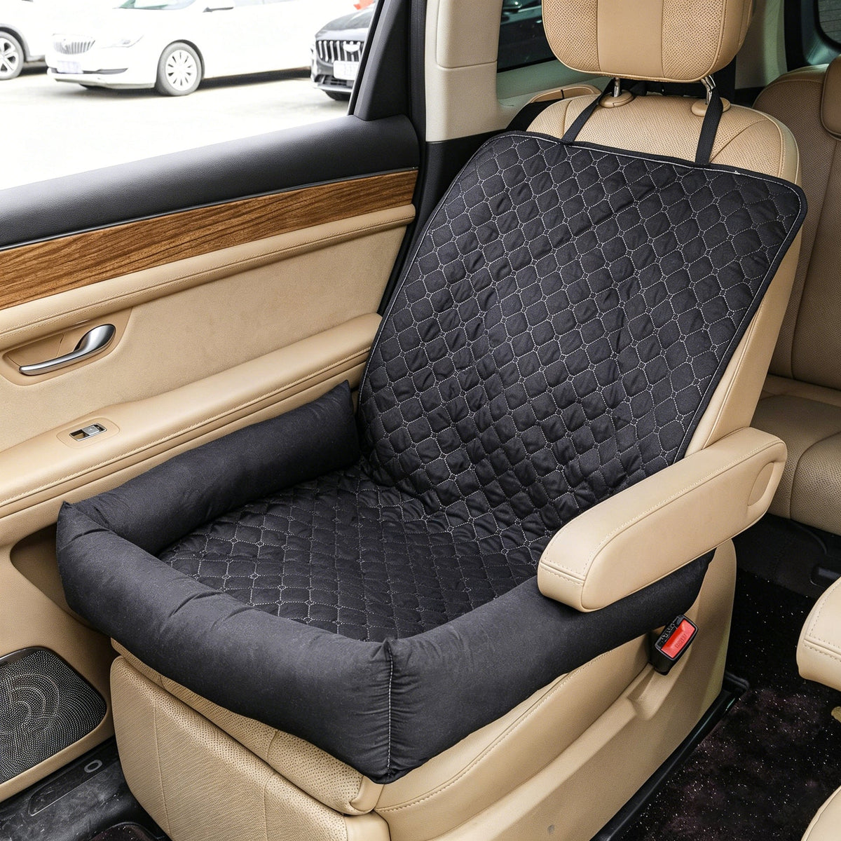 Waterproof Dog Car Booster Seat